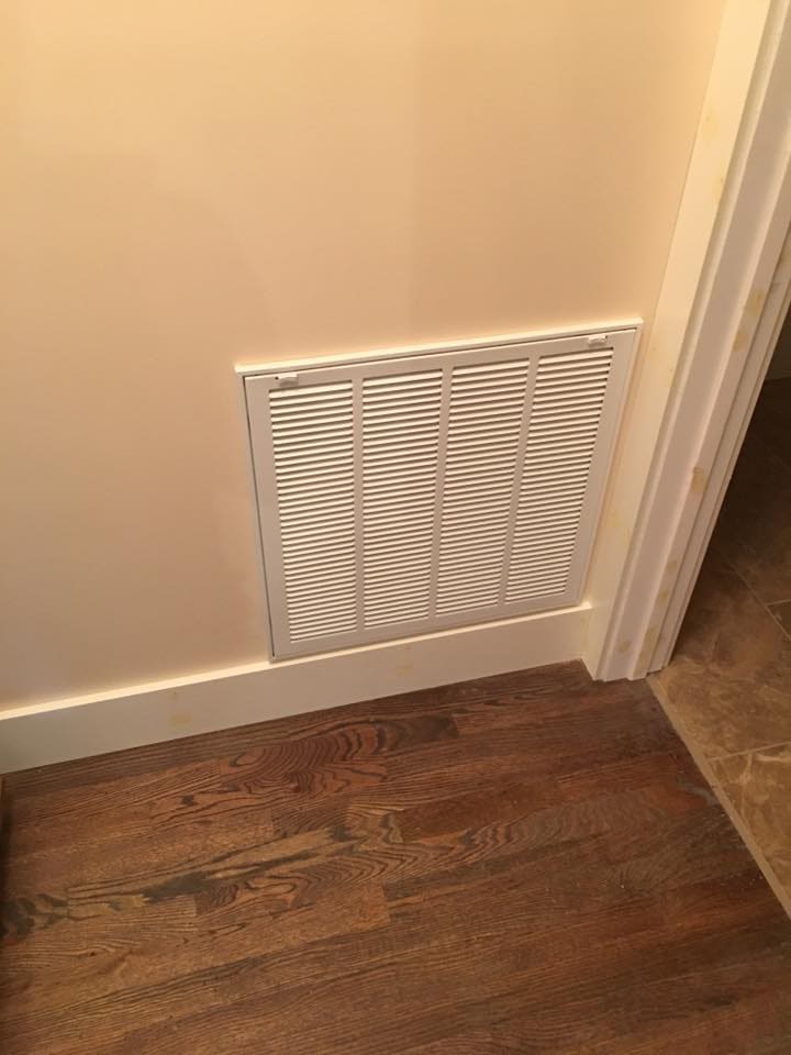 CAM Heating & Cooling | Etowah, NC | return vent inside a home