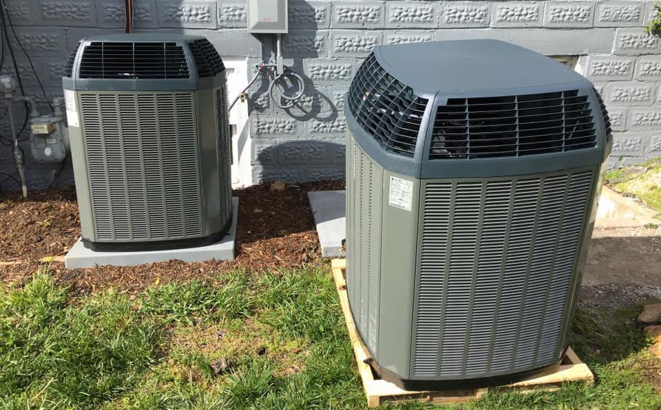 CAM Heating & Cooling | Etowah, NC | units outside house